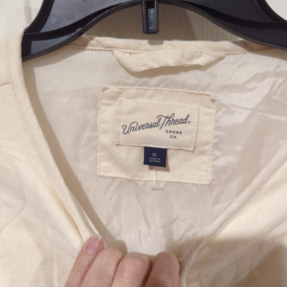 Nwot Universal Thread Jacket, Quilted Corduroy, Xl - image 3